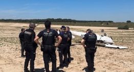 Dos cazas estadounidenses chocan en pleno vuelo durante una exhibición en Idaho