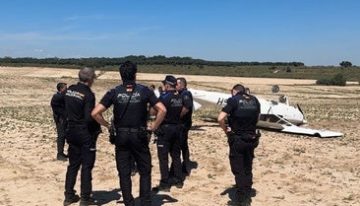 Dos cazas estadounidenses chocan en pleno vuelo durante una exhibición en Idaho