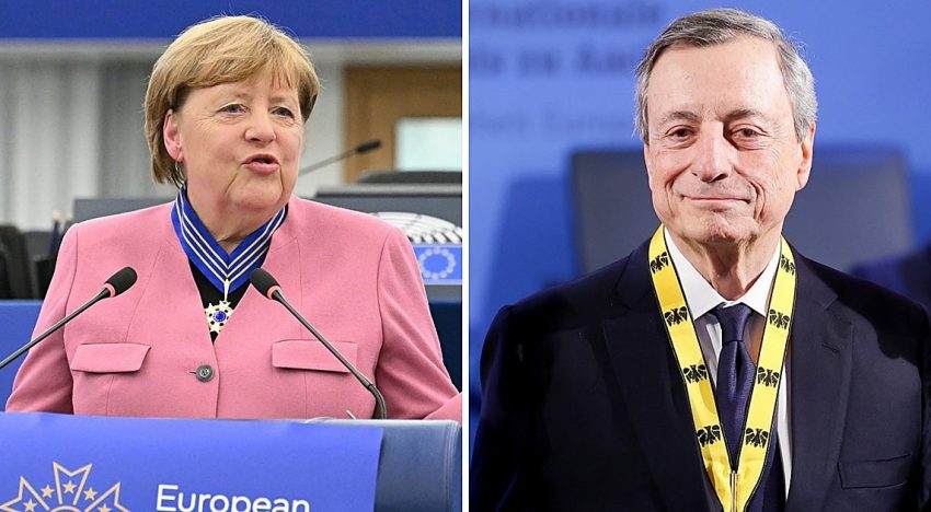 La UE baraja a Draghi y a Merkel para mediar en futuribles conversaciones con Putin