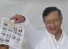 Petro desata la polémica mostrando su voto a Iván Cepeda durante la jornada electoral