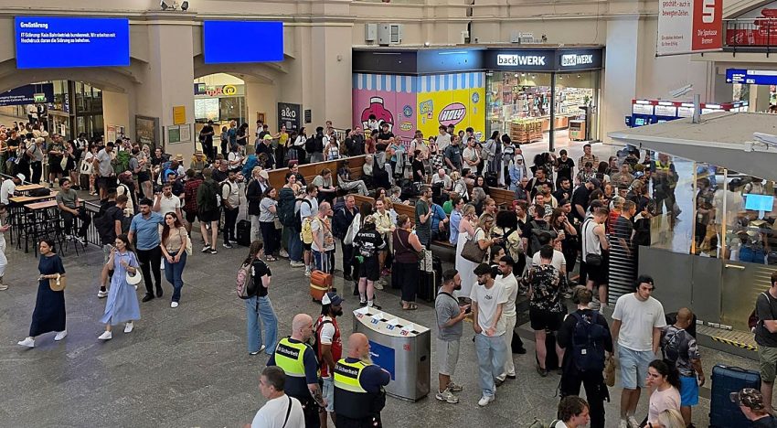 Paralizados todos los trenes de Alemania por un fallo en el anticuado sistema de conexión 2G