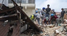 Delcy Rodríguez visita La Guaira, la zona cero del doble terremoto de Venezuela, y acepta la ayuda de EE.UU.