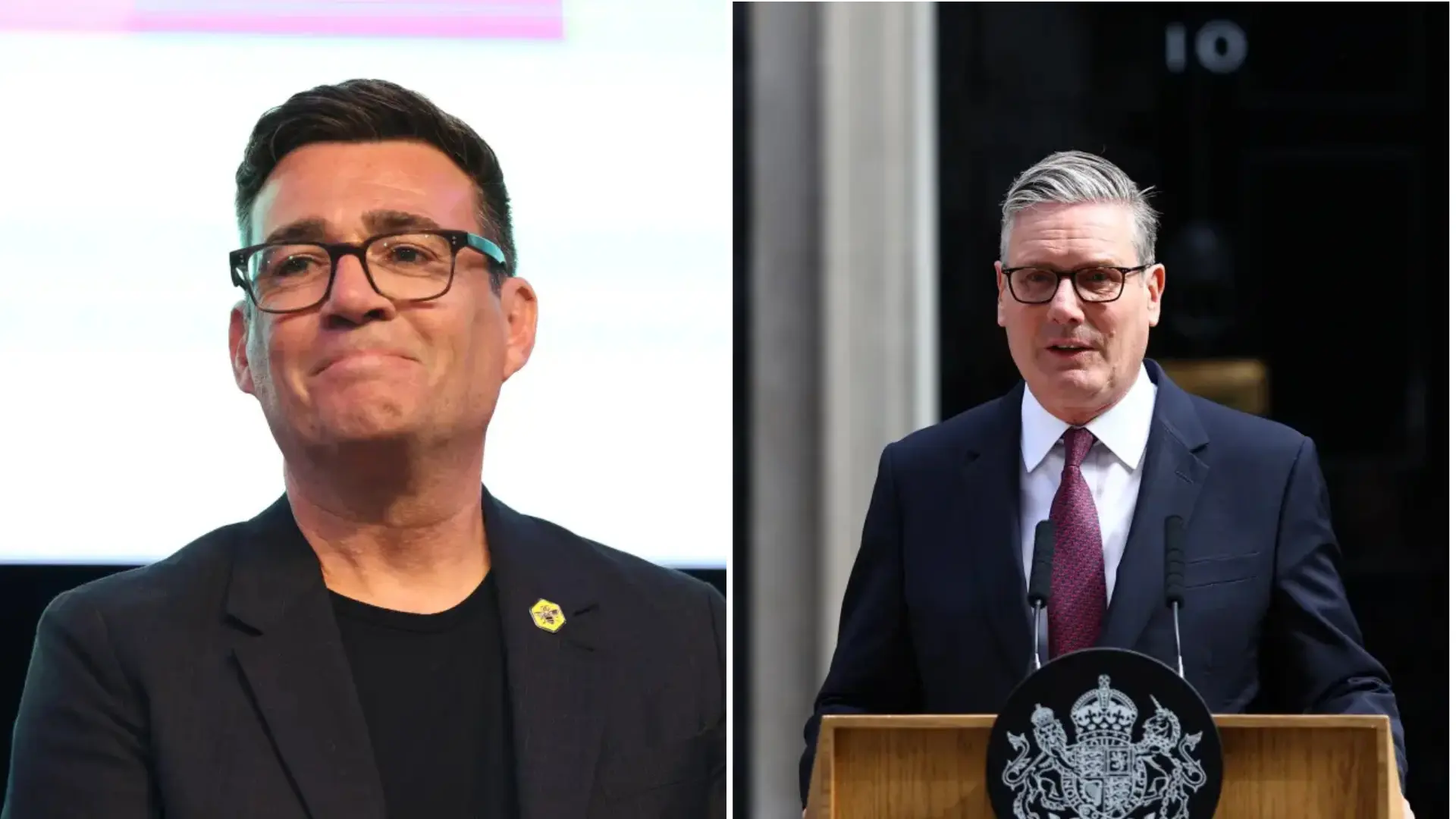 Starmer se reúne con Burnham, favorito para sucederle como primer ministro británico