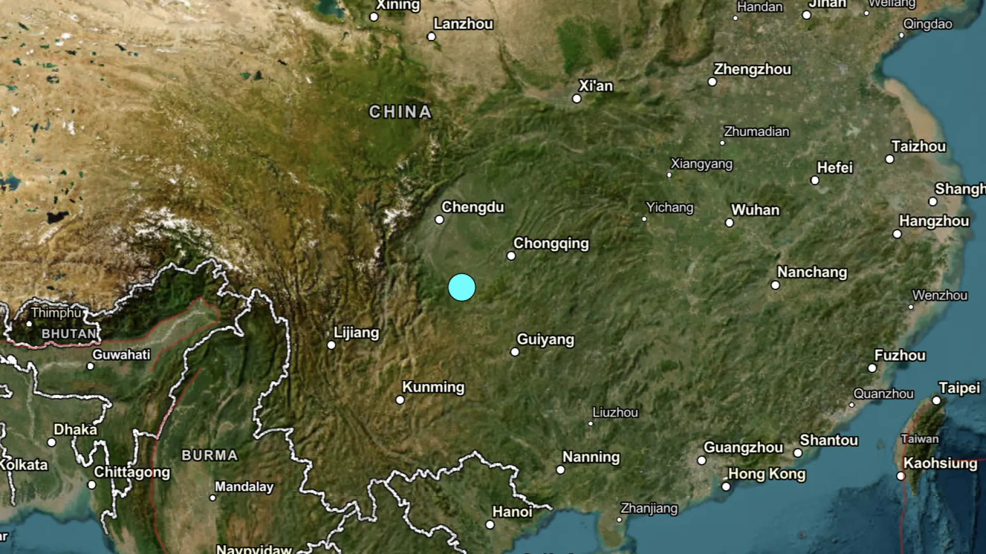 Un terremoto de magnitud 5,5 deja 13 heridos leves en la provincia china de Sichuan