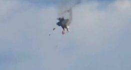 Mueren los ocho tripulantes de un bombardero B-52 estadounidense tras estrellarse en California