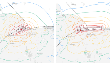 Mapas y gráficos del doble terremoto en Venezuela