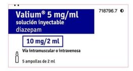 Las ampollas de Valium cambian de nombre para evitar errores en la medicación