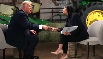Trump abandona furioso una entrevista en la NBC e insulta a la periodista por sus preguntas: «O eres corrupta o estúpida»