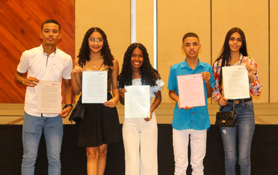 Beneficiarios del Programa de Becas Drummond