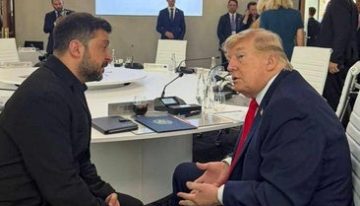 Trump llega el último a la cumbre del G7 y se dirige a sus líderes: «Hola, soy el jefe»