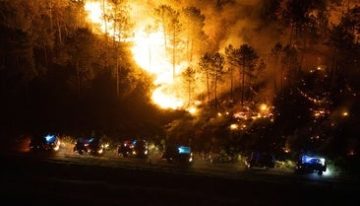 Francia reabre la A63 mientras el megaincendio «sigue estable» en Gironda