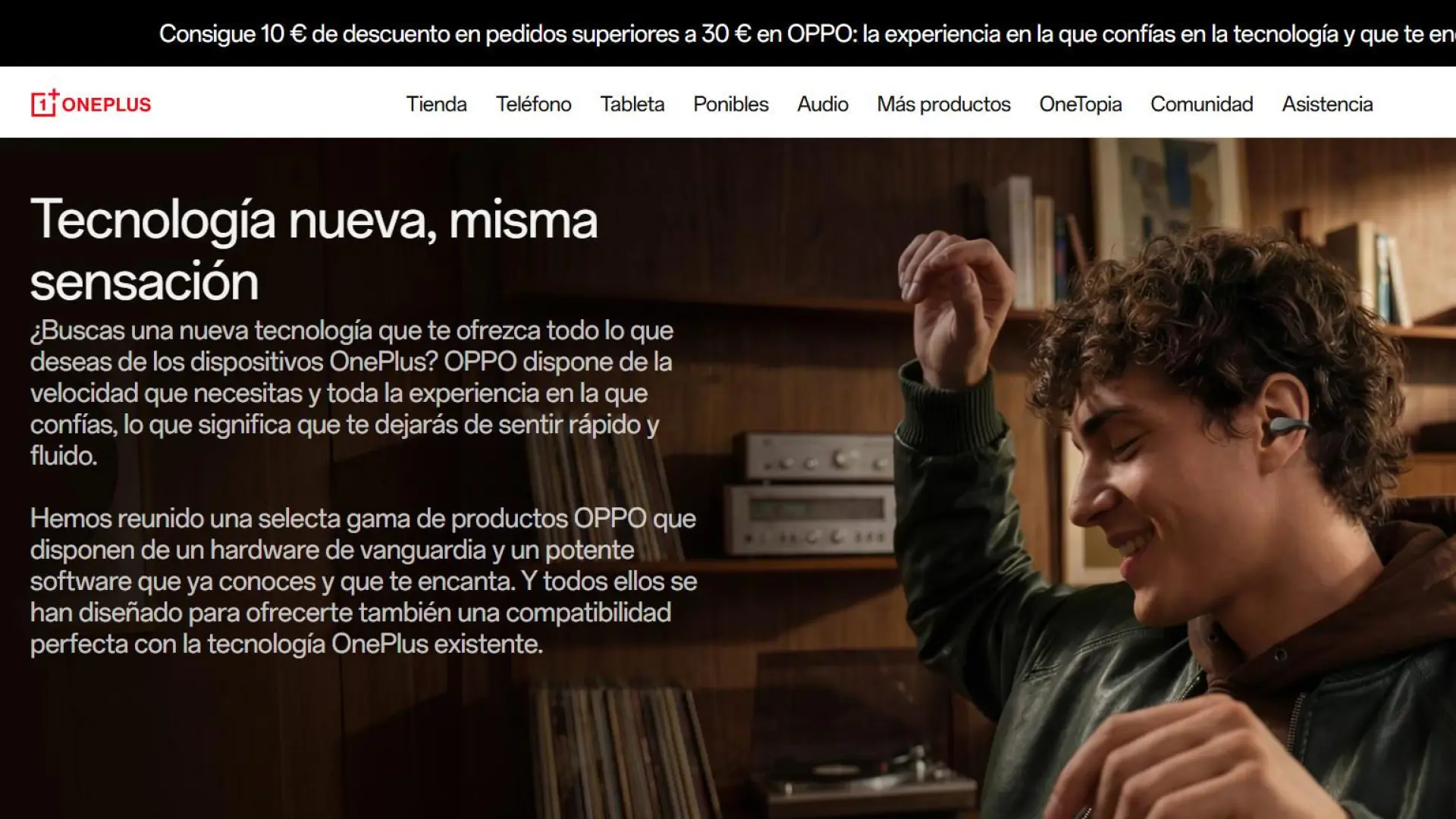 OPPO ya se anuncia en la web de OnePlus, y eso es otra señal del desmantelamiento de la marca