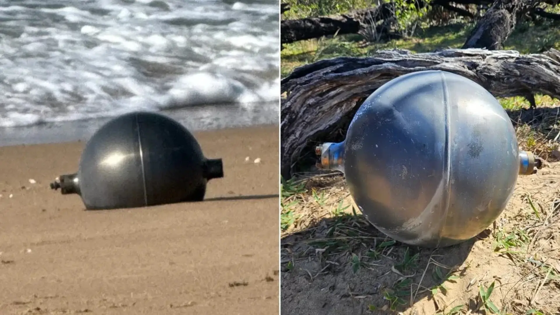 Australia resuelve el misterio de las esferas metálicas encontradas en la playa: son escombros de un «cohete extranjero»
