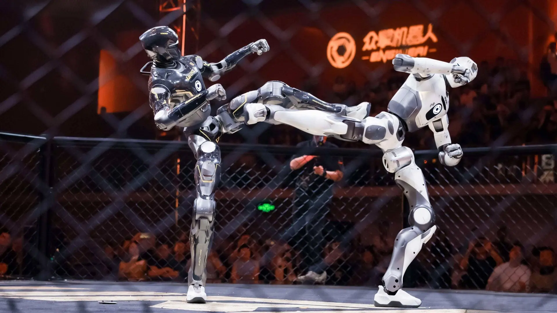 Perdió la cabeza y siguió luchando: así ha sido el primer torneo de combate entre robots humanoides en China