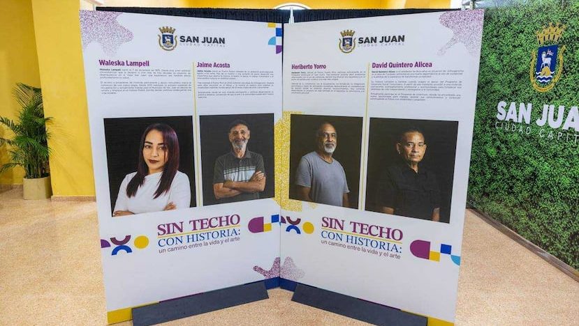 Mil y un problemas, mil y una historias: nueva exhibición busca educar sobre el sinhogarismo en San Juan