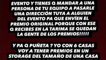El exmanejador de Anuel AA se desvincula de almacén abandonado con premios