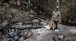 Al menos 8.000 evacuados por los incendios en la isla de Creta