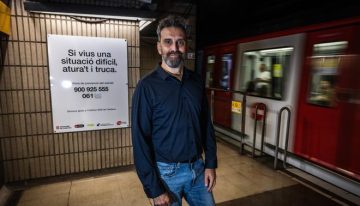 TMB extenderá en un año de 11 a 123 estaciones de metro los carteles de prevención del suicidio y de asistencia a testigos