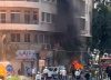 Registran varias explosiones en la capital de Siria durante la visita de Macron, quien se encuentra a salvo