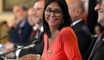 Los venezolanos, indignados con la inmunidad de Delcy en los tribunales de EE.UU.