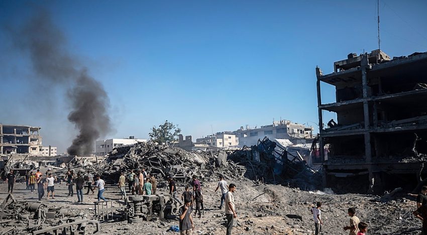 Nuevos bombardeos israelíes en la Franja de Gaza dejan al menos siete muertos desde el sábado por la noche
