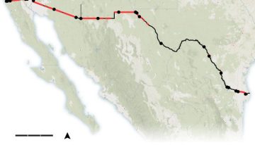 La frontera blindada de Donald Trump