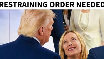 Trump calienta la cumbre de la OTAN burlándose de los ojitos que le pone Meloni: «Hace falta una orden de alejamiento»
