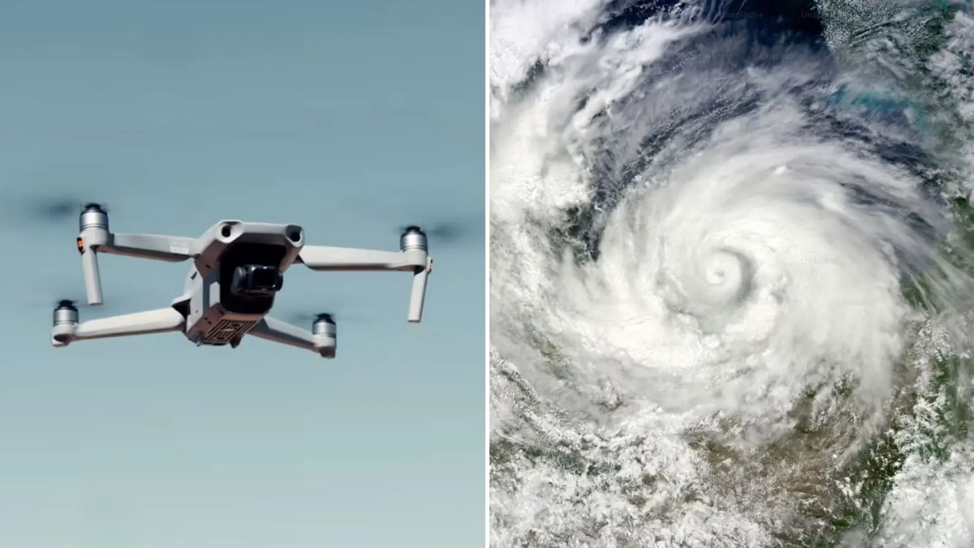 Un enjambre de drones chino logra adentrarse en un tifón para poder analizar la velocidad del viento