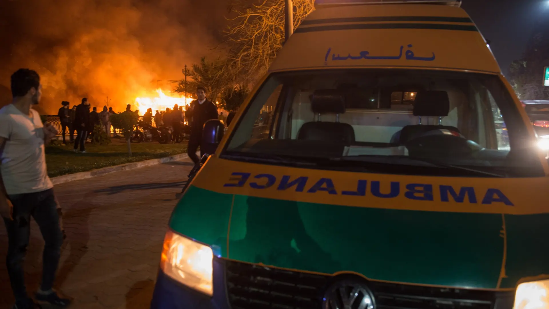 Al menos dos muertos y siete heridos por un incendio en un centro comercial en El Cairo