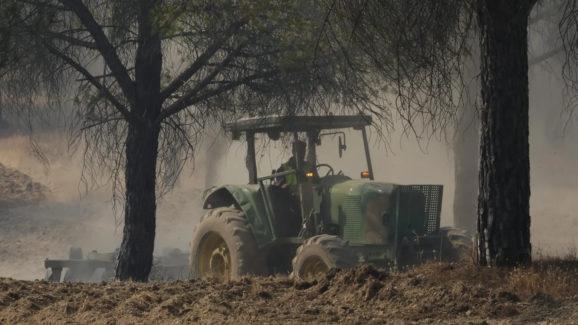 España ya suma 15.842 hectáreas agrícolas dañadas por el fuego, la segunda mayor cifra de la década