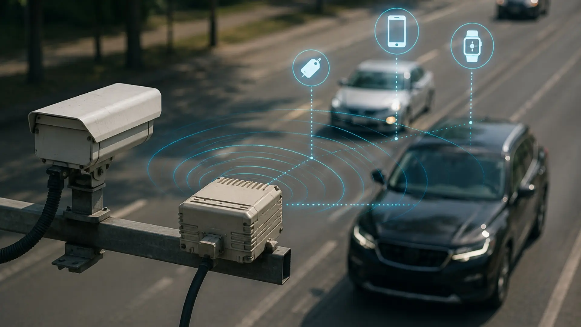 Los lectores de matrículas tienen un nuevo aliado: este sistema detecta los dispositivos que van dentro del coche