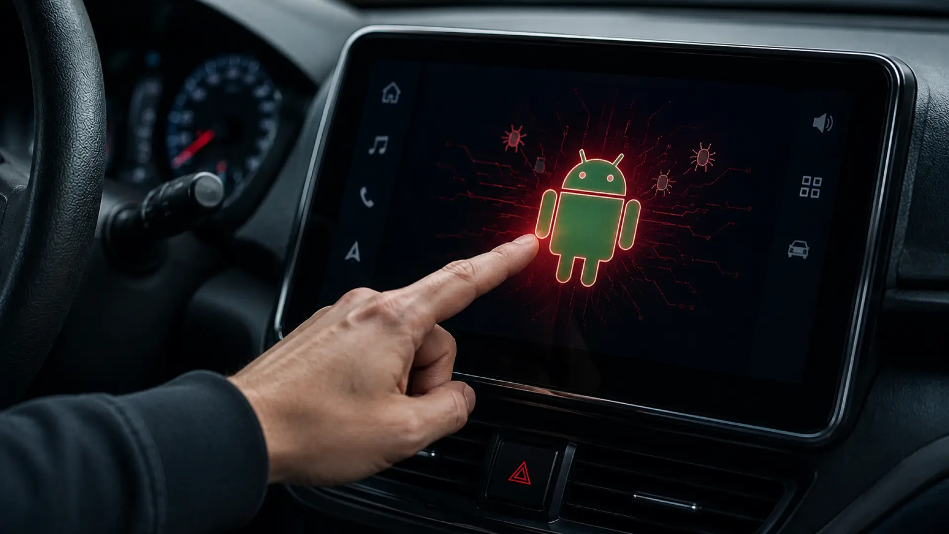 Descubren el primer malware diseñado para infectar las pantallas Android de los coches
