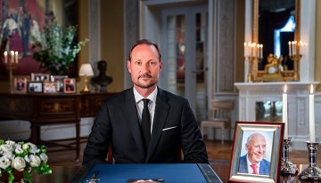 Haakon VIII, en su primer discurso como Rey: «Gracias por haber sido tan buen padre»
