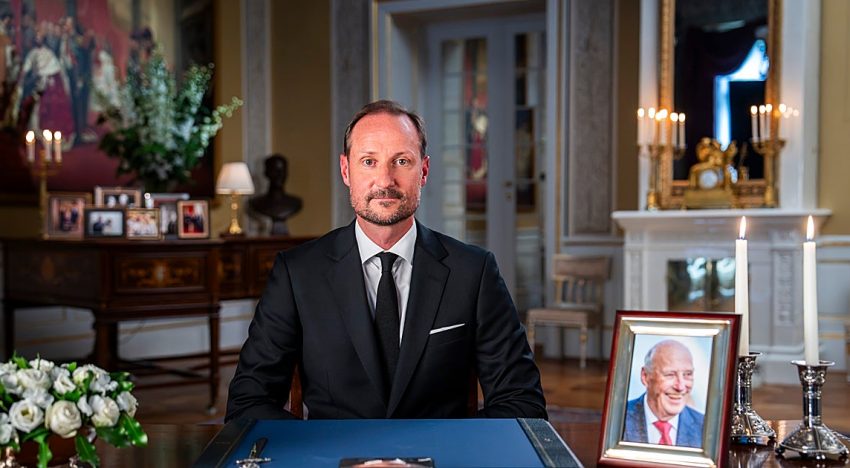 Haakon VIII, en su primer discurso como Rey: «Gracias por haber sido tan buen padre»