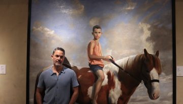“Eres el primer artista en 400 años en utilizar este material”: artista puertorriqueño rescata una técnica casi olvidada
