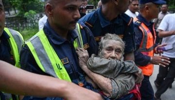Nepal, en alerta ante el «alto riesgo» de nuevas inundaciones