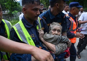 Nepal, en alerta ante el «alto riesgo» de nuevas inundaciones