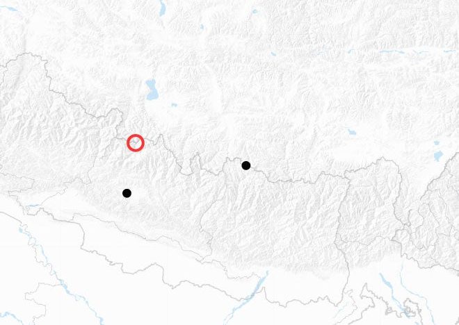 Una colosal catástrofe natural devasta la frontera entre Nepal y China