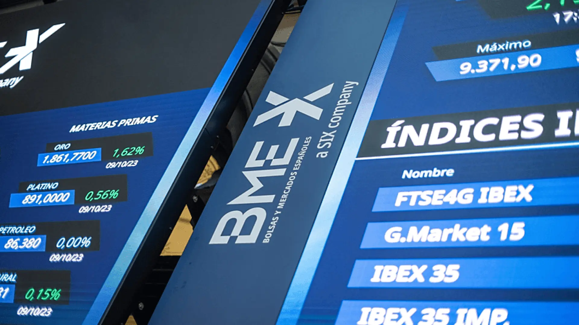 El Ibex 35 cae un 1,06% en la semana, hasta los 19.838 puntos