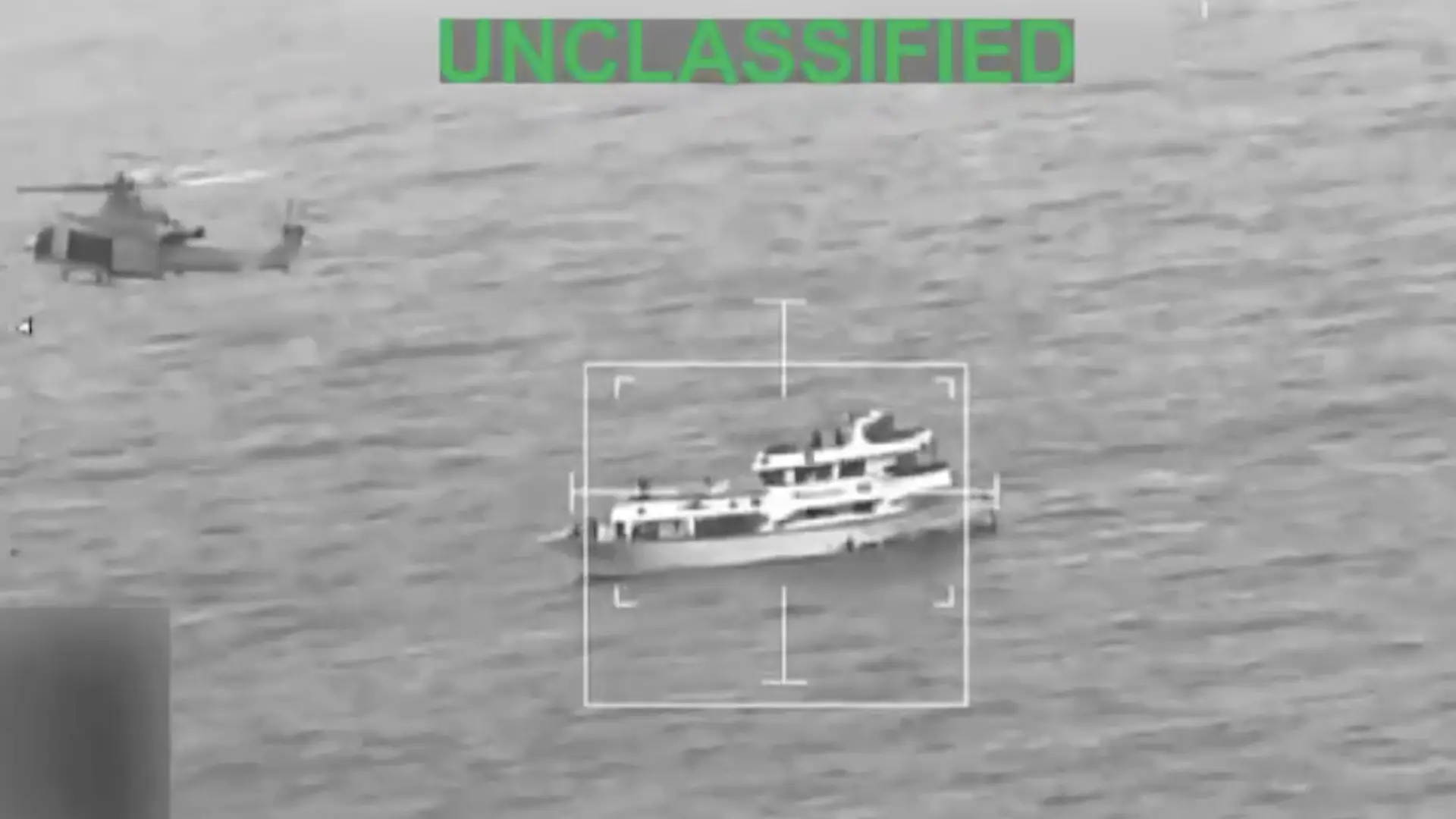 EEUU intercepta una nave vinculada a Los Choneros, salva a sus tripulantes y luego la hunde en una operación inusual