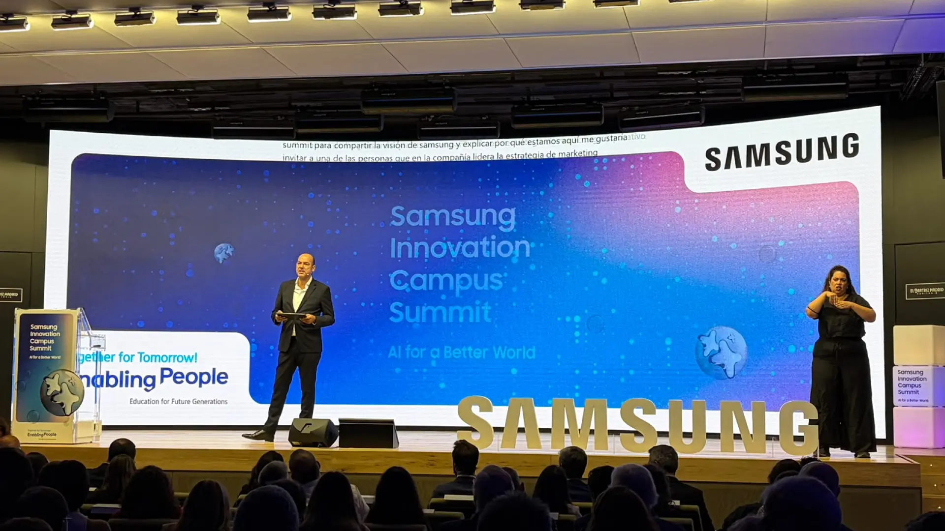 Samsung reúne a empresas e instituciones para analizar cómo la IA puede mejorar la vida de las personas