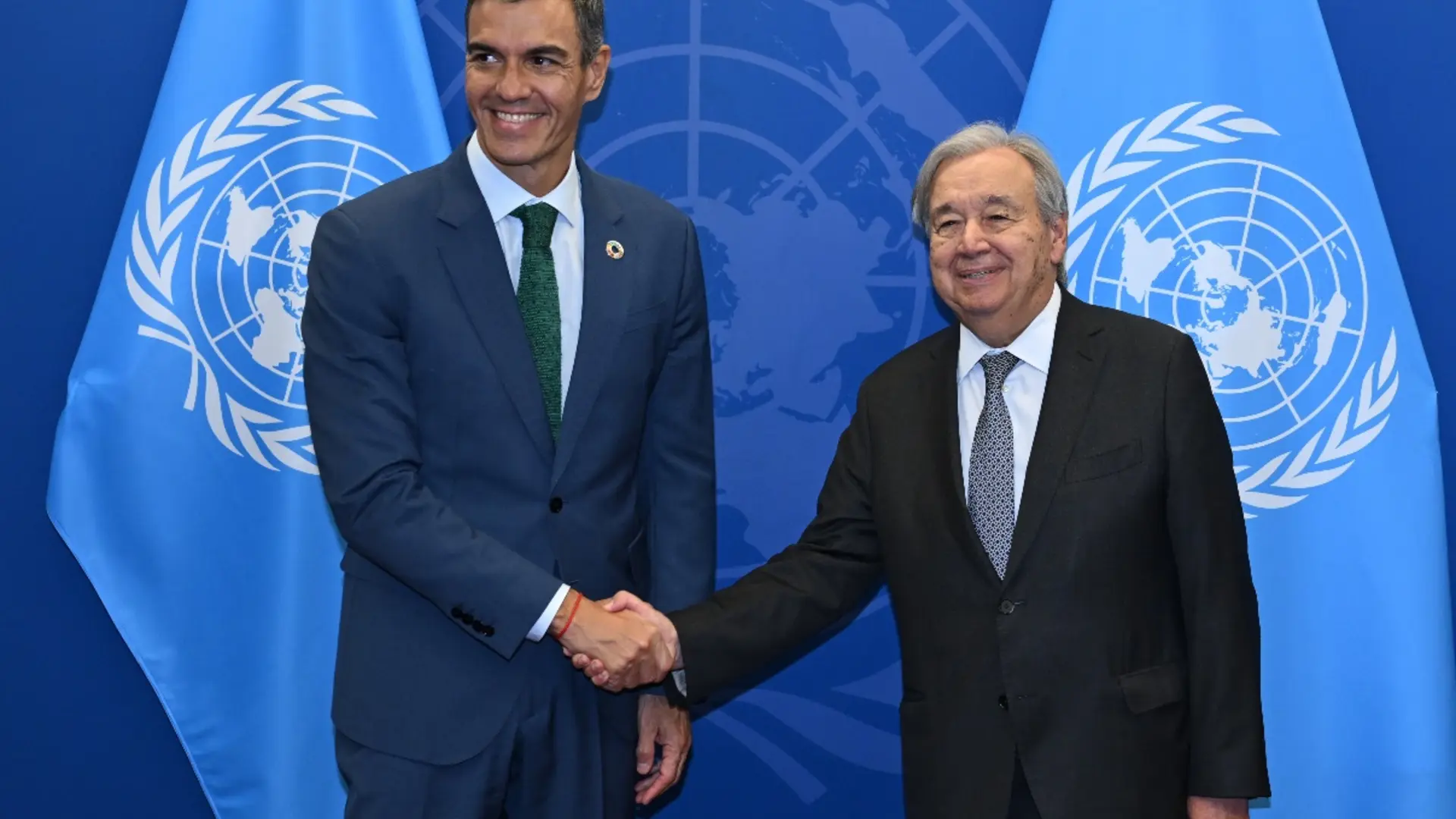 Sánchez abre su agenda en la ONU con Guterres y reivindica el multilateralismo ante la fragmentación global