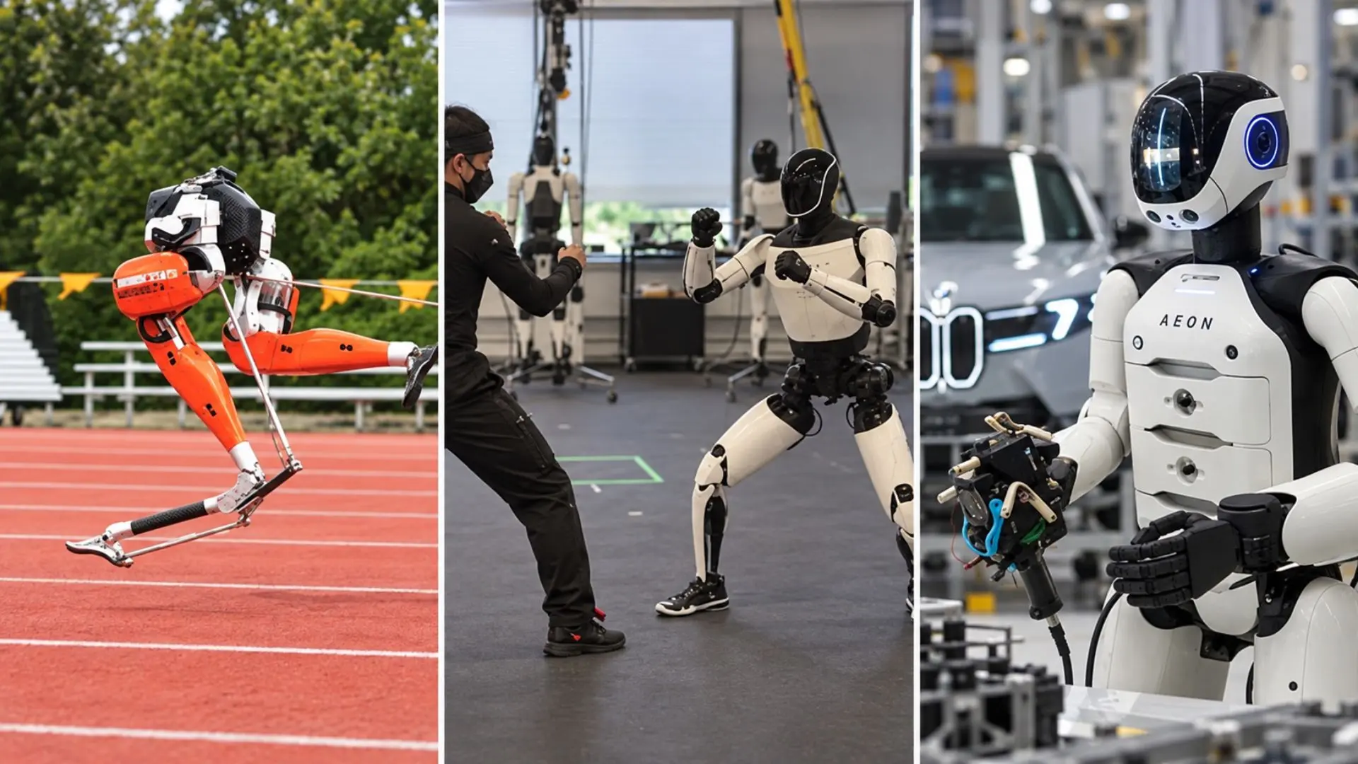 Corren, bailan y hacen kung-fu, pero se atascan en una fábrica: el problema que todavía frena a los robots humanoides