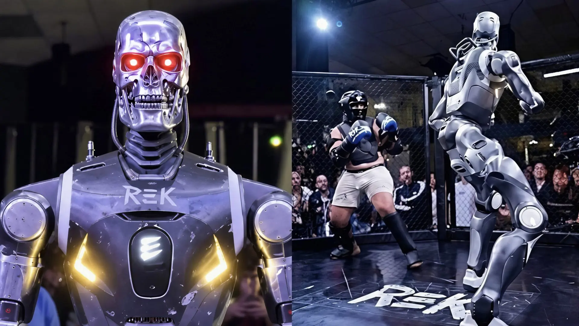 De pelear entre ellos a enfrentarse a humanos: así ha sido el primer combate entre un robot humanoide y una persona