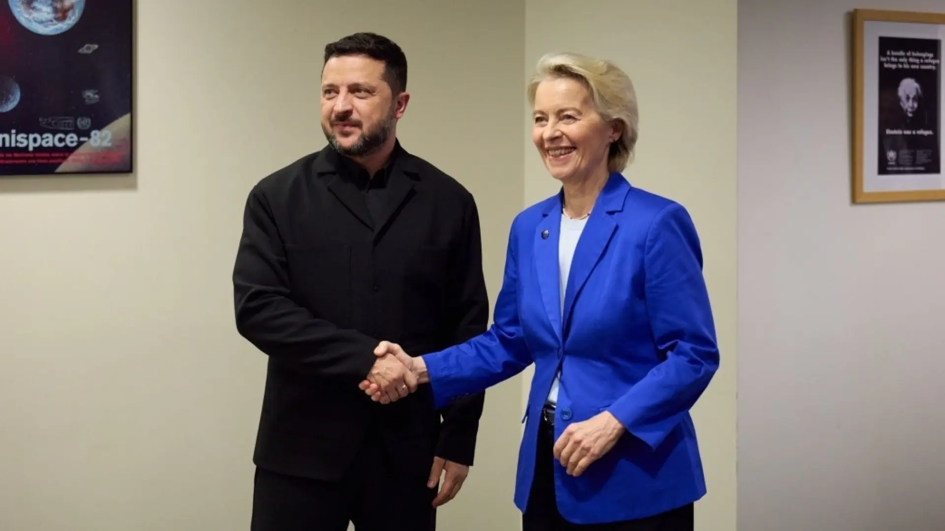 Zelenski y Von der Leyen discuten nuevas vías de apoyo financiero y de defensa para Ucrania