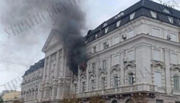 Un dron ruso golpea la sede de la agencia de Inteligencia ucraniana en Kiev