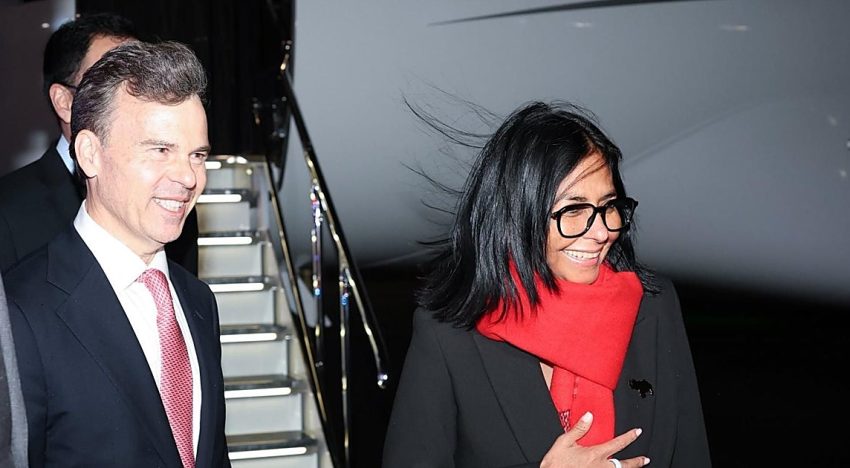 Delcy Rodríguez llega a Nueva York para participar en la Asamblea General de la ONU