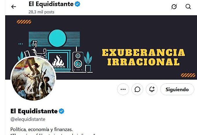 El Equidistante, el hombre que reventó X tras colgar una nómina de su padre: «Los jóvenes vieron reflejada su frustración»