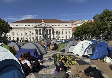 La Policía portuguesa desaloja por segunda vez en cinco días las acampadas por la vivienda