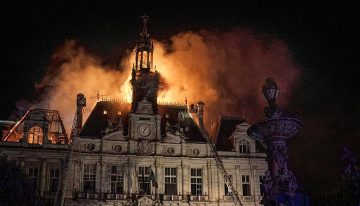 La Policía francesa detiene al primer sospechoso de haber incendiado el Ayuntamiento de Limoges